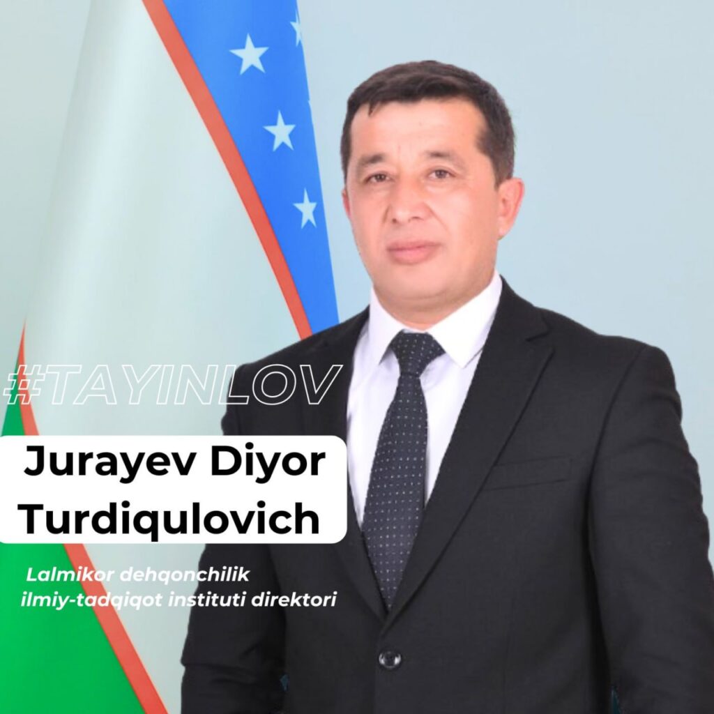 Jurayev Diyor Turdiqulovich